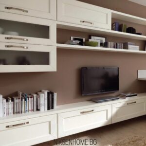 As white as snow - ретро обазвеждане на дневна и кухня в бяло