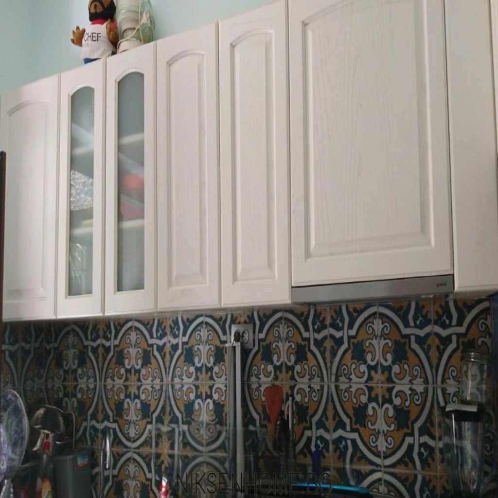 Красиви Мигове - ретро кухня с таблени вратички и технически камък - Image 4