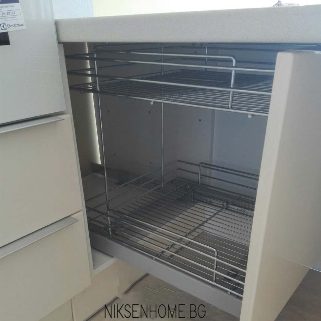 Лято - Модерна кухня в бяло и жълто - Image 3