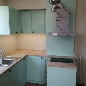 Тифани - ретро кухня с квадратна фрезовка