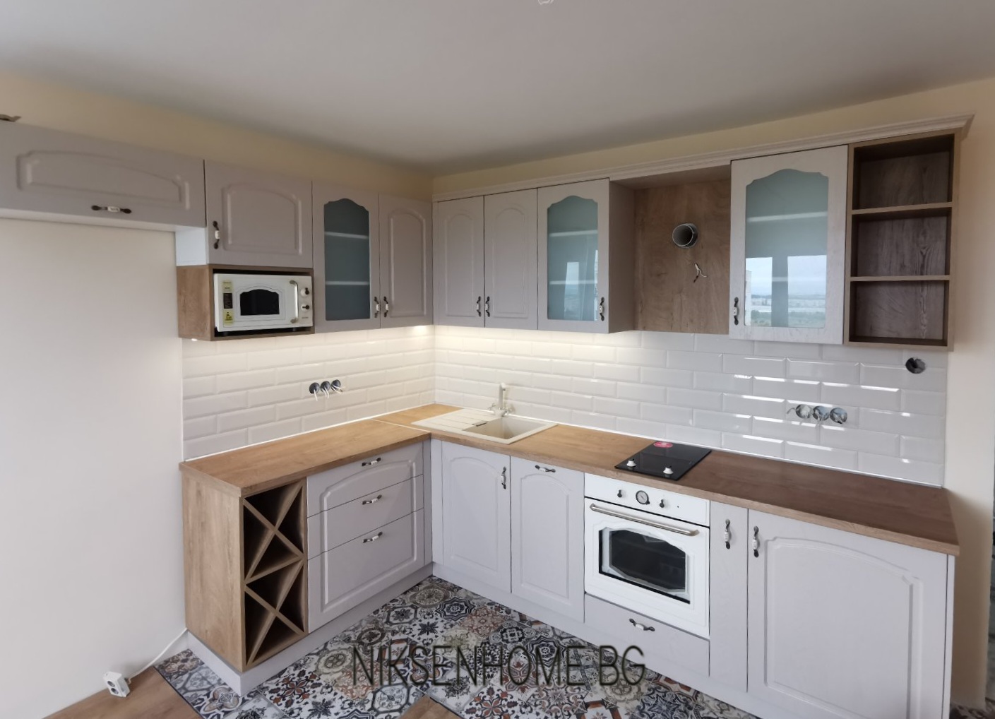 Пясъчен дъб - ретро кухня с орнаменти - Image 5