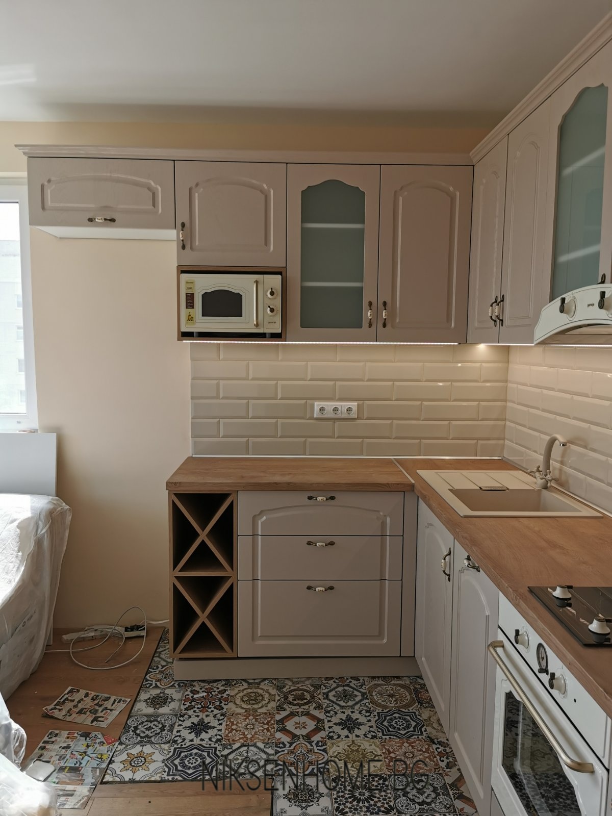 Пясъчен дъб - ретро кухня с орнаменти - Image 4