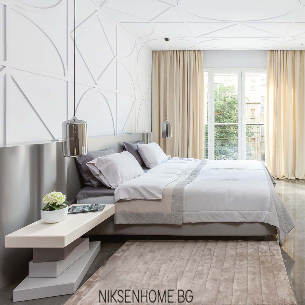 Викториански щрихи - интериорен дизайн с бяло и синьо - Image 2