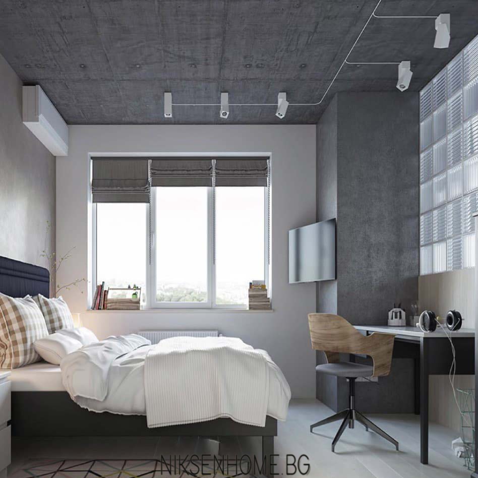 Високо в небето - интериор на апартамент в сиво - Image 5