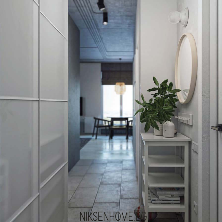 Високо в небето - интериор на апартамент в сиво - Image 3