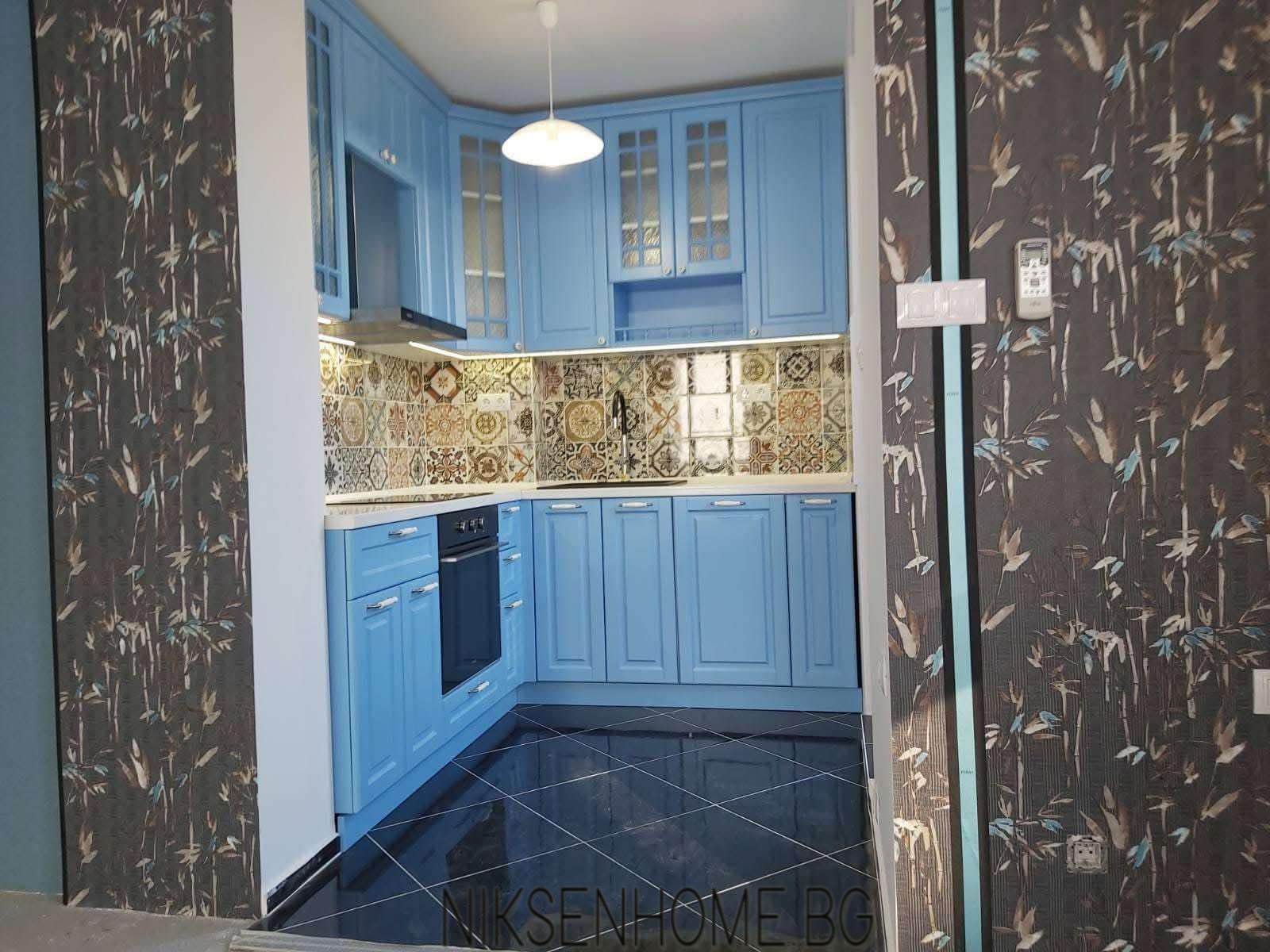 Welcome to Morocco - ретро кухня в небесно синьо - Image 6