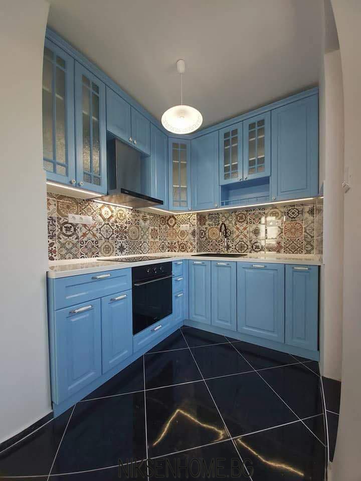 Welcome to Morocco - ретро кухня в небесно синьо - Image 5