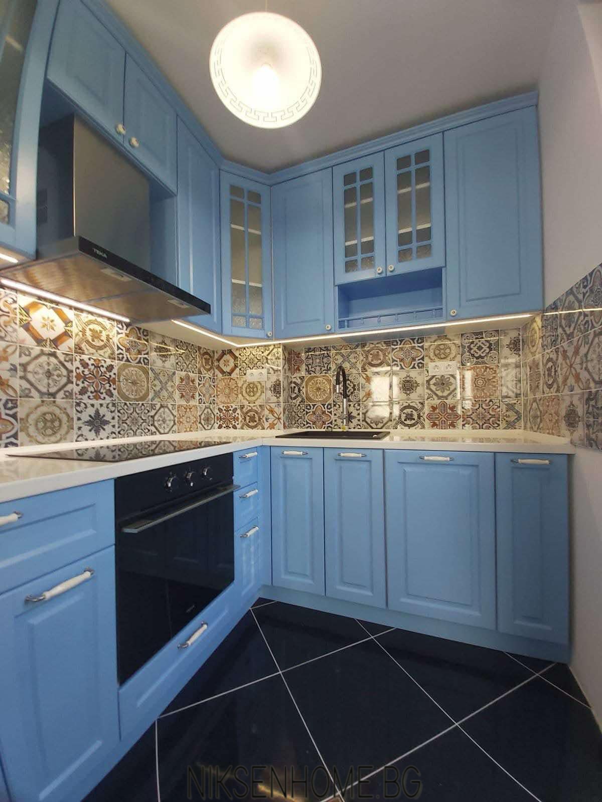 Welcome to Morocco - ретро кухня в небесно синьо - Image 2