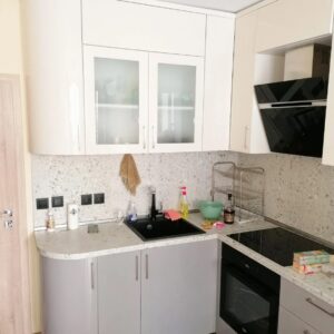 Oвали крем - кухня с мдф боя гланц