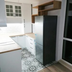 Истинско съкровище - кухня мдф мат с декорации