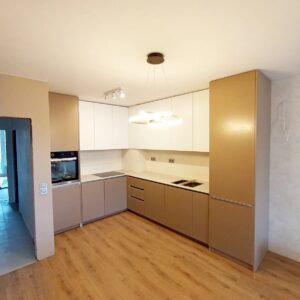 Burnt Sugar модерна кухня с технически камък